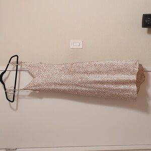 Abercrombie Satin tie strap midi dress